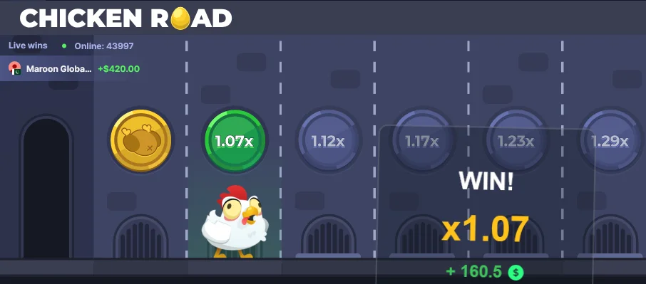 Chicken Road spiel Demo